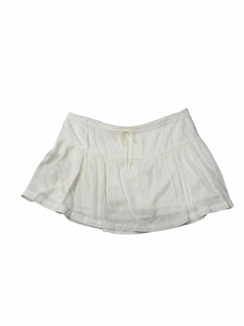 No Boundaries ivory Skirt